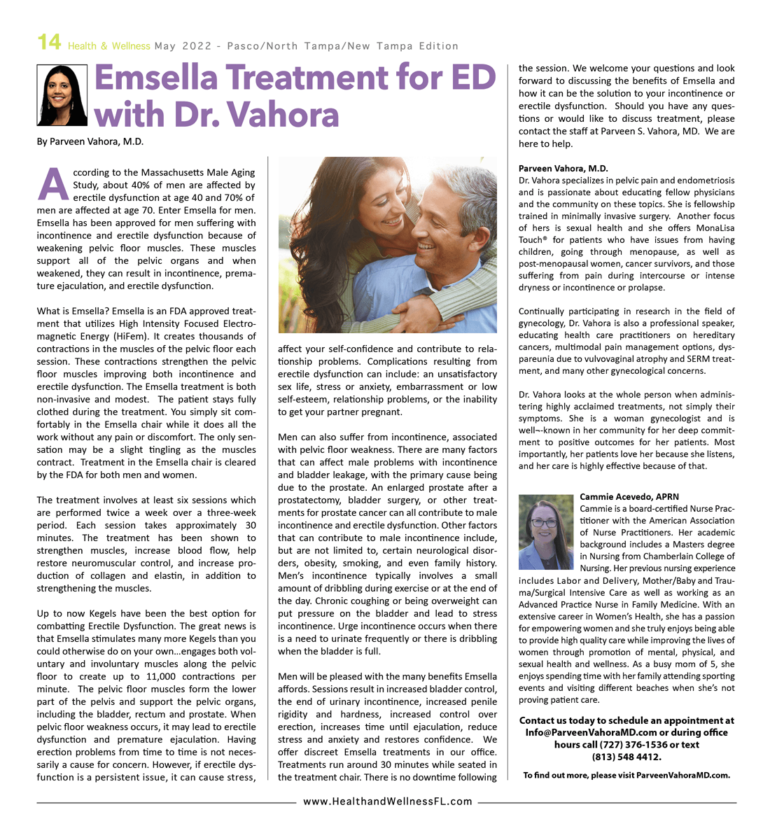 Emsella Treatment for ED with Dr. Vahora