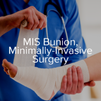 MIS Bunion Minimally-Invasive Surgery