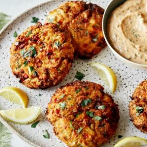 Date Night Flaky Crab Cakes