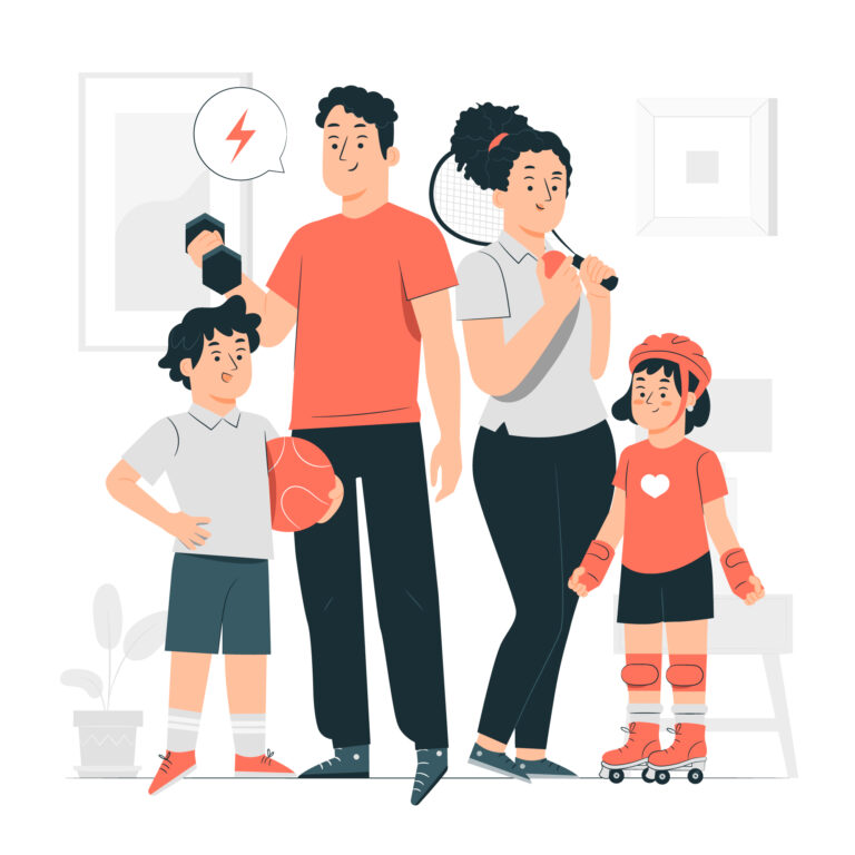 Ways to Exercise as a Family Even in the Summer Heat