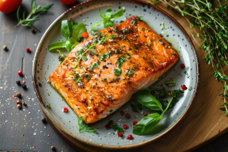 Easy Roasted Salmon