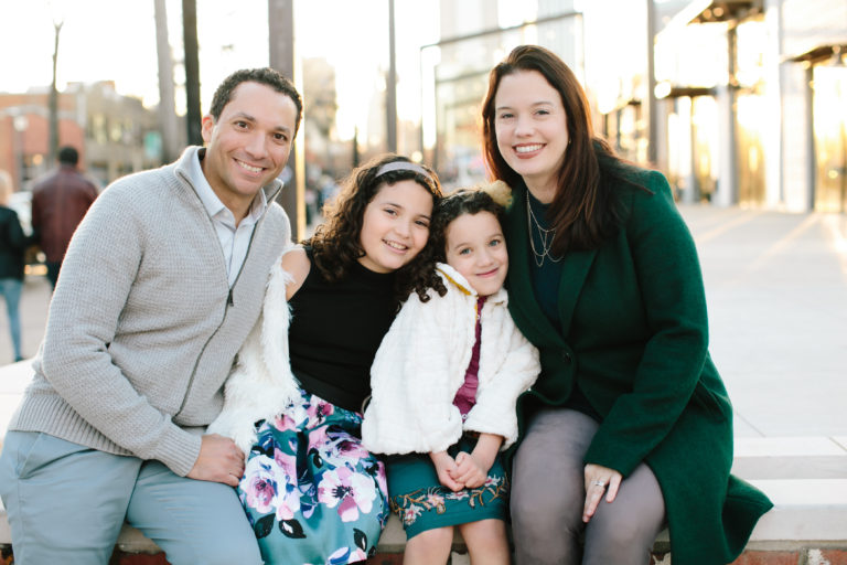 Dr. Mitchell and family