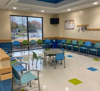 Seating in an exam room