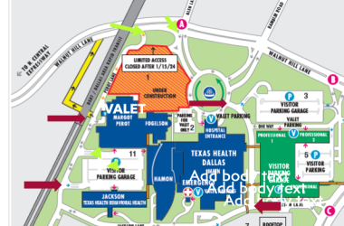 Perot Parking Map